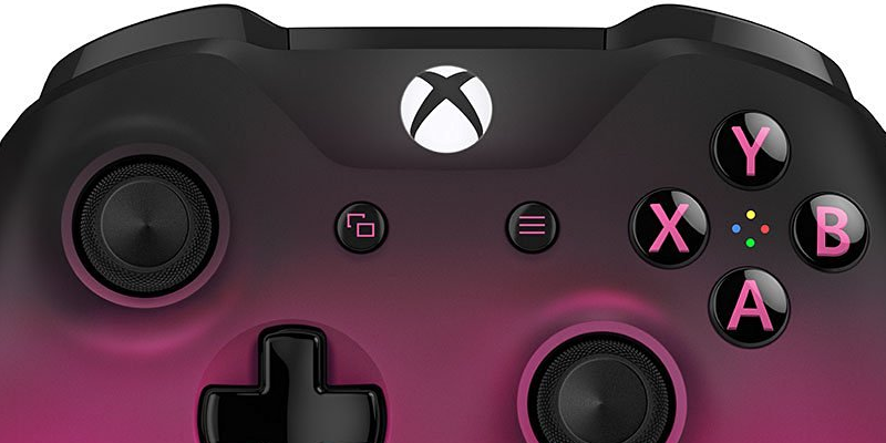 xbox one controller dawn shadow pink