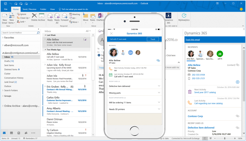 Microsoft talks about the next generation Dynamics 365 app for Outlook