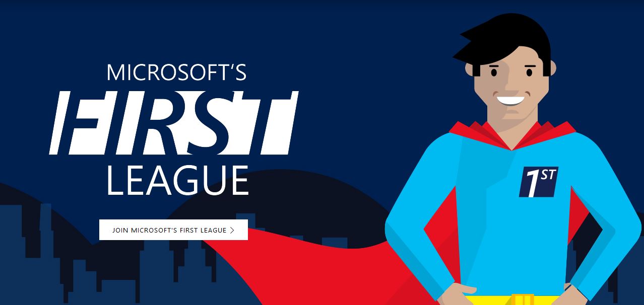 Microsoft’s First League, a fan program for Microsoft fans