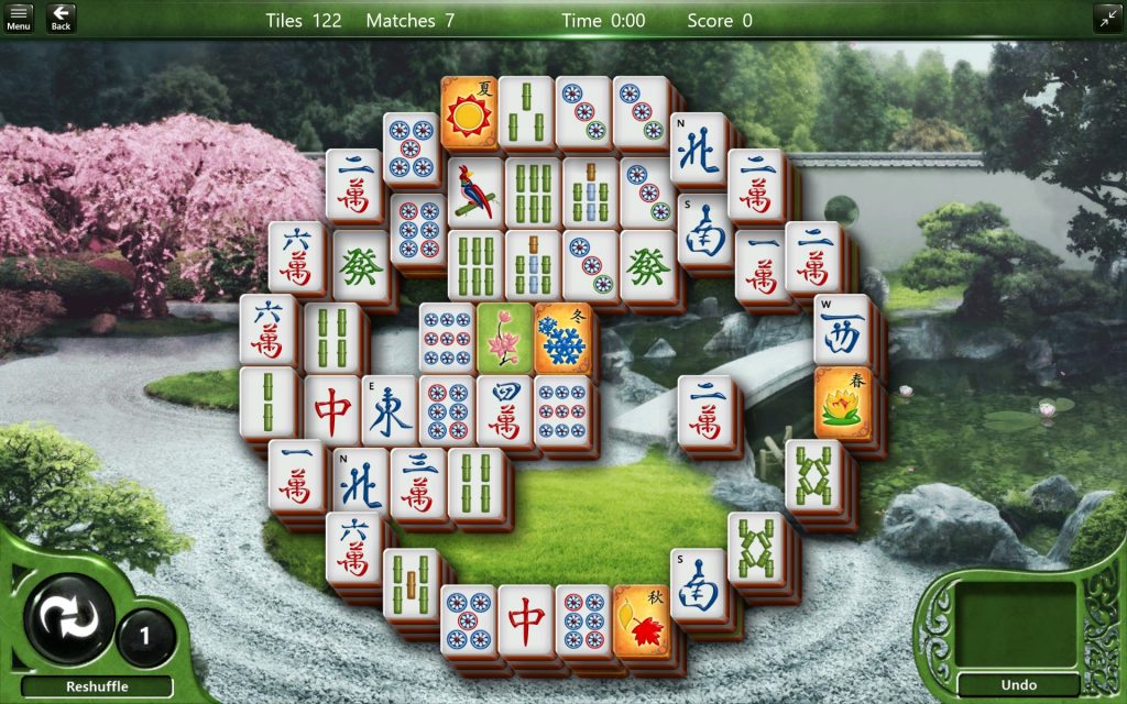 Windows Mahjong