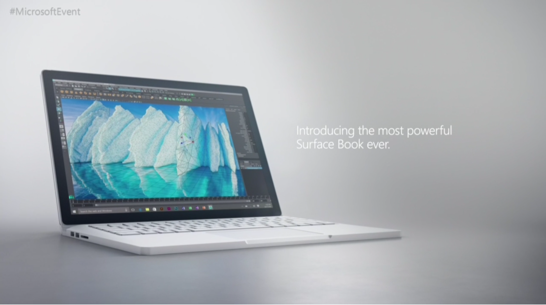 Microsoft introduces the new Surface Book i7