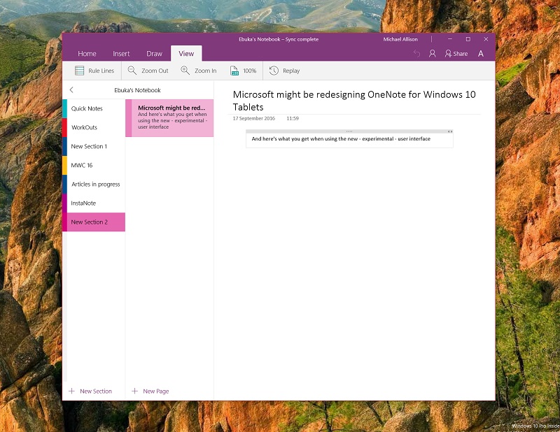 how to upgrade to onenote 2016