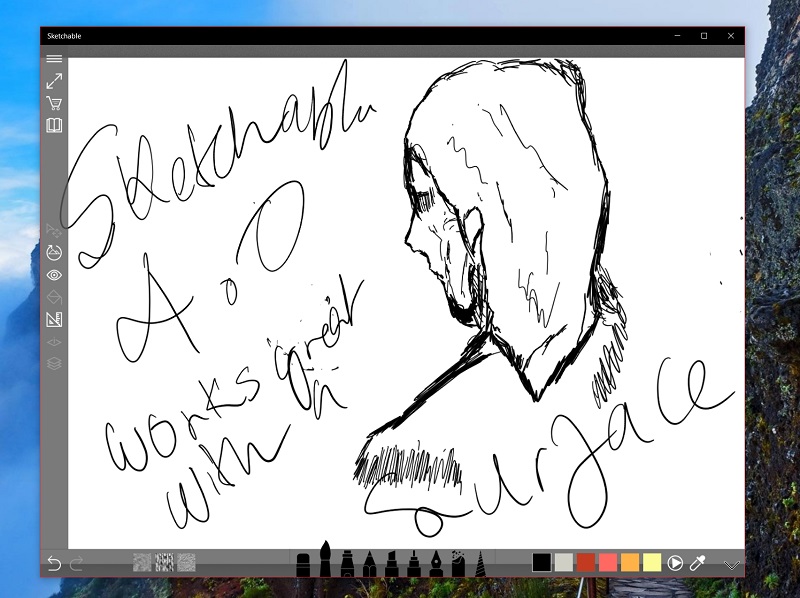 Sketchable for Windows 10 updated to version 5.0