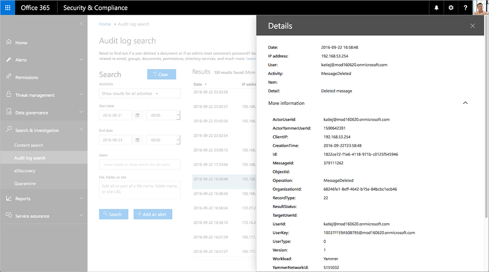 Microsoft announces new auditing and reporting capabilities for Yammer