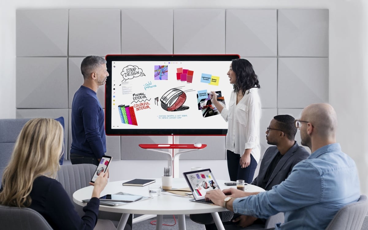 Google’s Jamboard takes on the Microsoft Surface Hub with a lower price