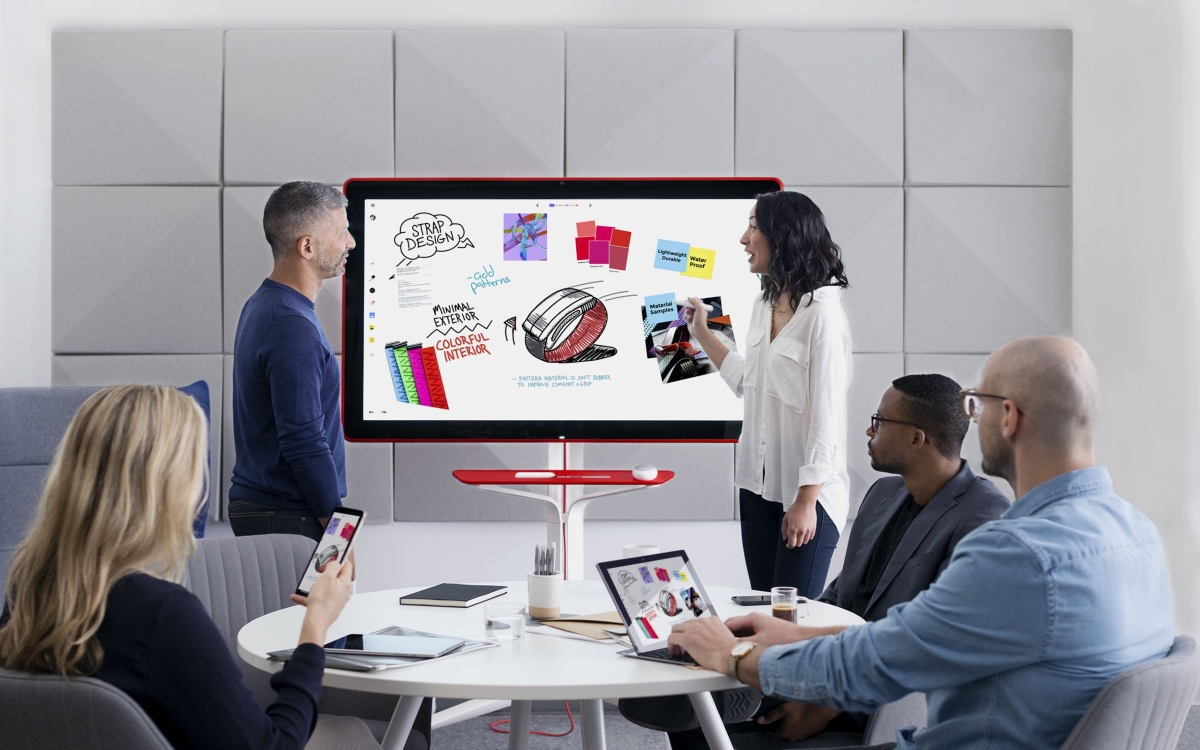 Jamboard de la Google preia Microsoft Surface Hub cu un preț mai mic