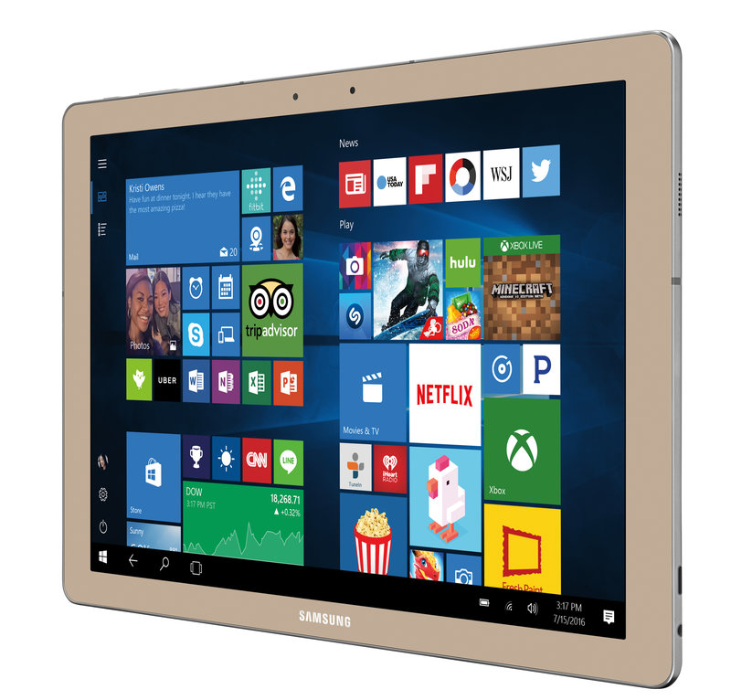 Mniejszy 10.2 calowy tablet Samsung Windows spełnia wymagania FCC