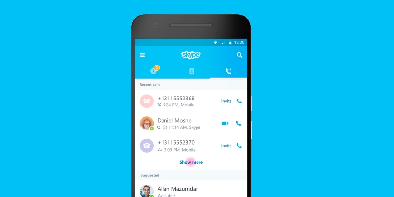 Image result for skype android