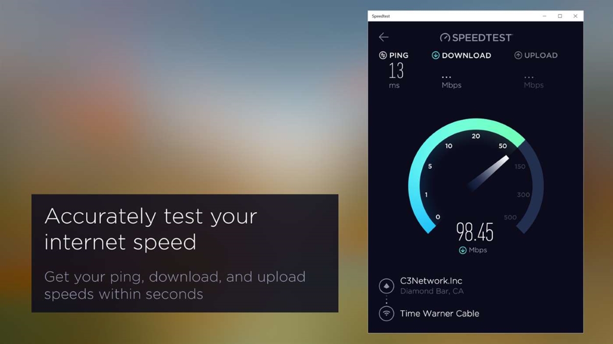 Internet speed test ookla beta