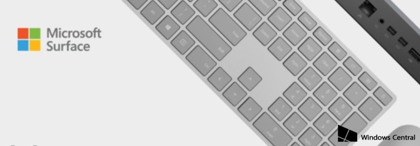 Microsoft’s Surface Bluetooth keyboard leaks, will possibly come with the Surface AIO