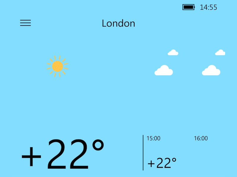 Yandex release their Yandex.Weather app for Windows Phone