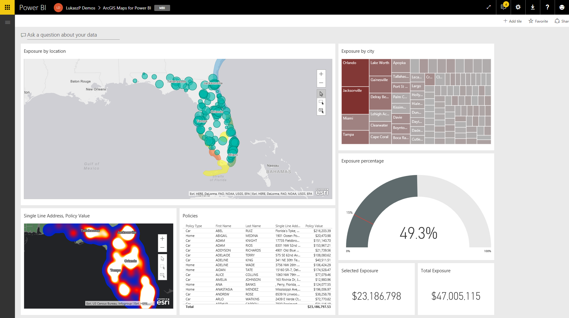 Power Bi Arcgis Enterprise Arcgis Maps For Power Bi Now Available In The Power Bi Service - Mspoweruser