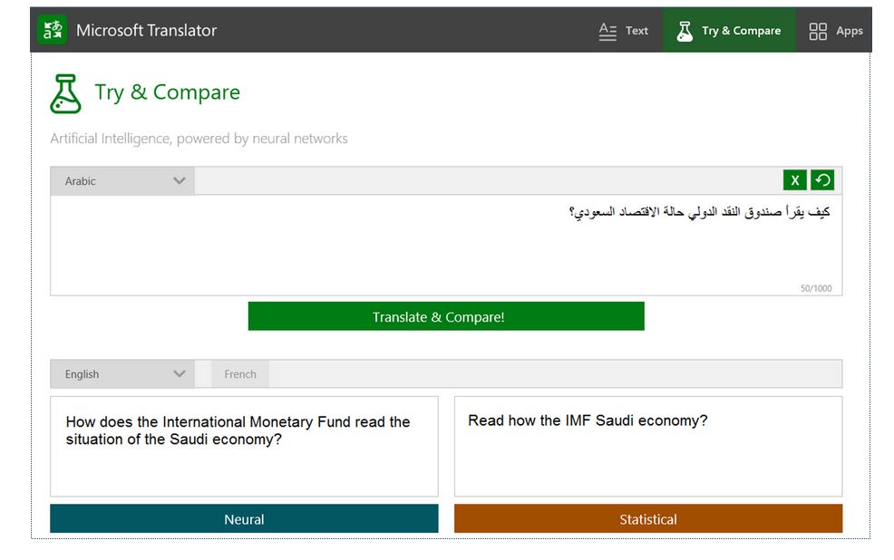 Microsoft Translator announces Neural Network based translations for all its supported speech languages