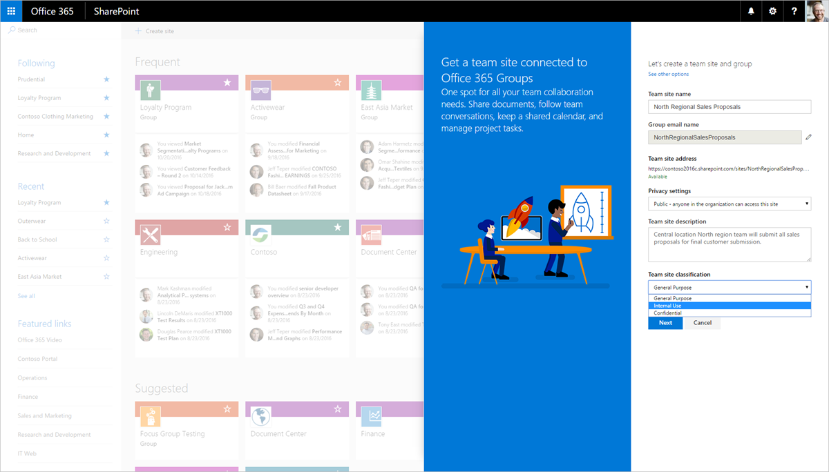 Microsoft begins roll-out of SharePoint team sites ...