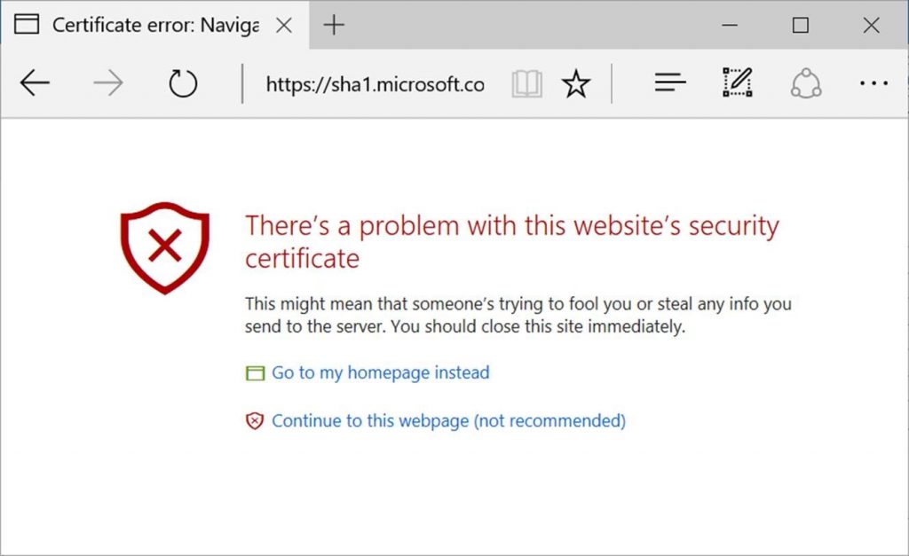 Countdown starts for SHA-1 encrypted websites as IE11 and Edge set to block connections from Valentine’s Day