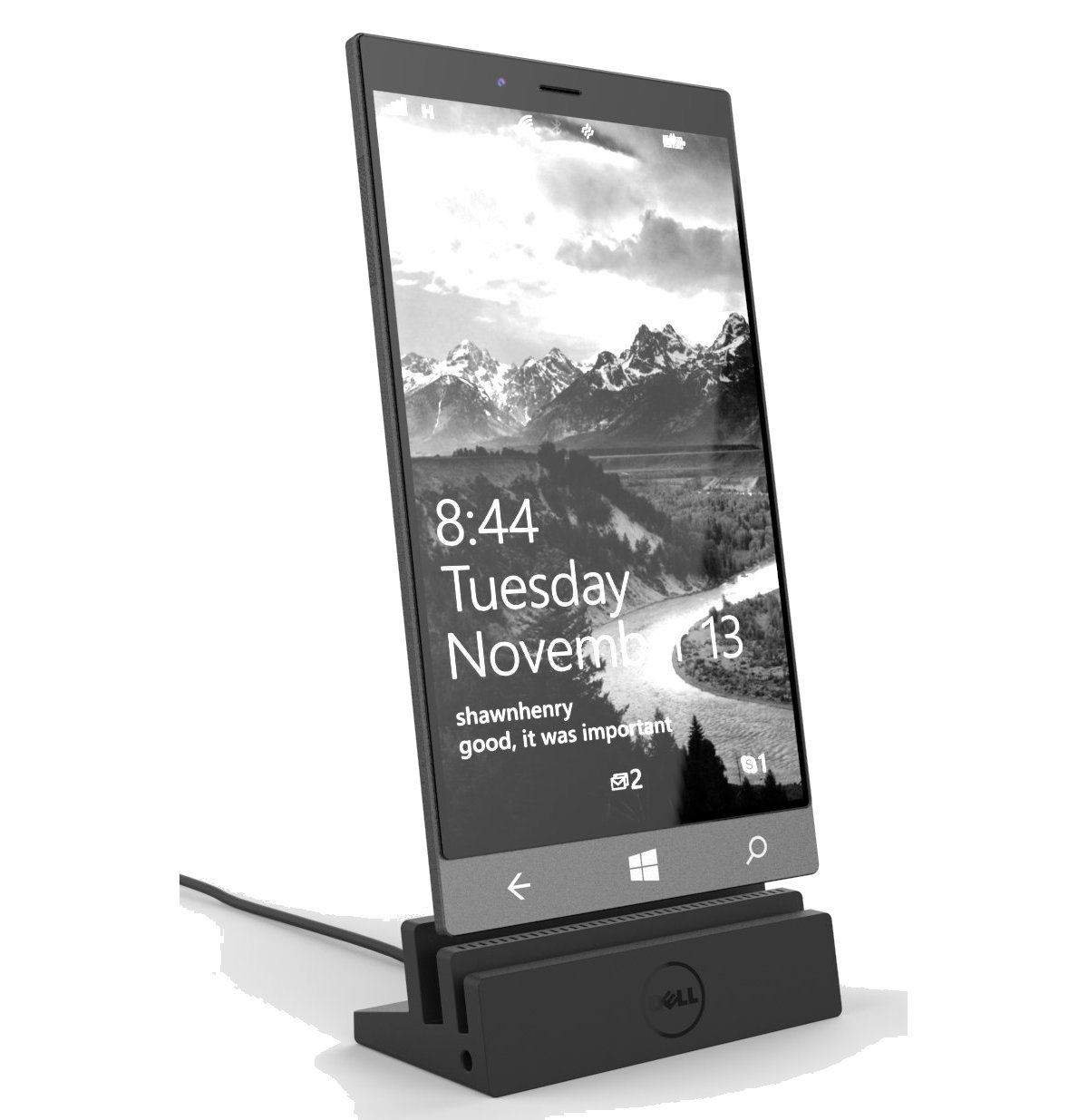 Dell Stack + Dock looks gorgeous (new render)
