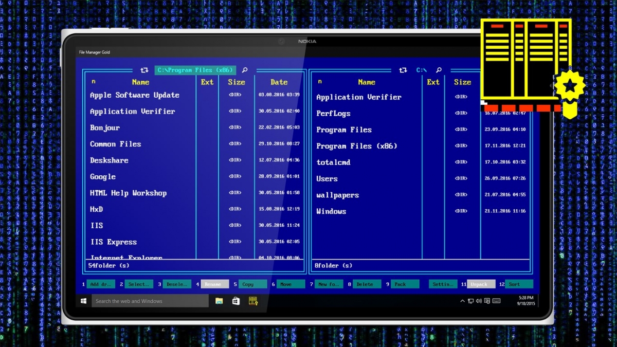 file-manager-gold