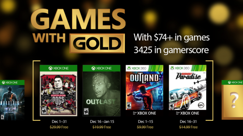 Xbox Live Gold members can now download Sleeping Dogs: Definitive Edition and Outland games for free