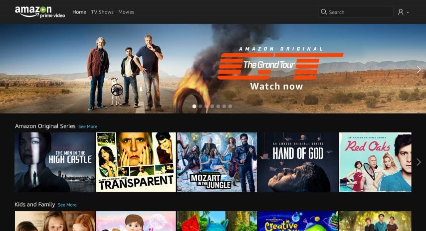 Amazon Prime Video er nu tilgængelig i mere end 200 lande, inklusive Indien