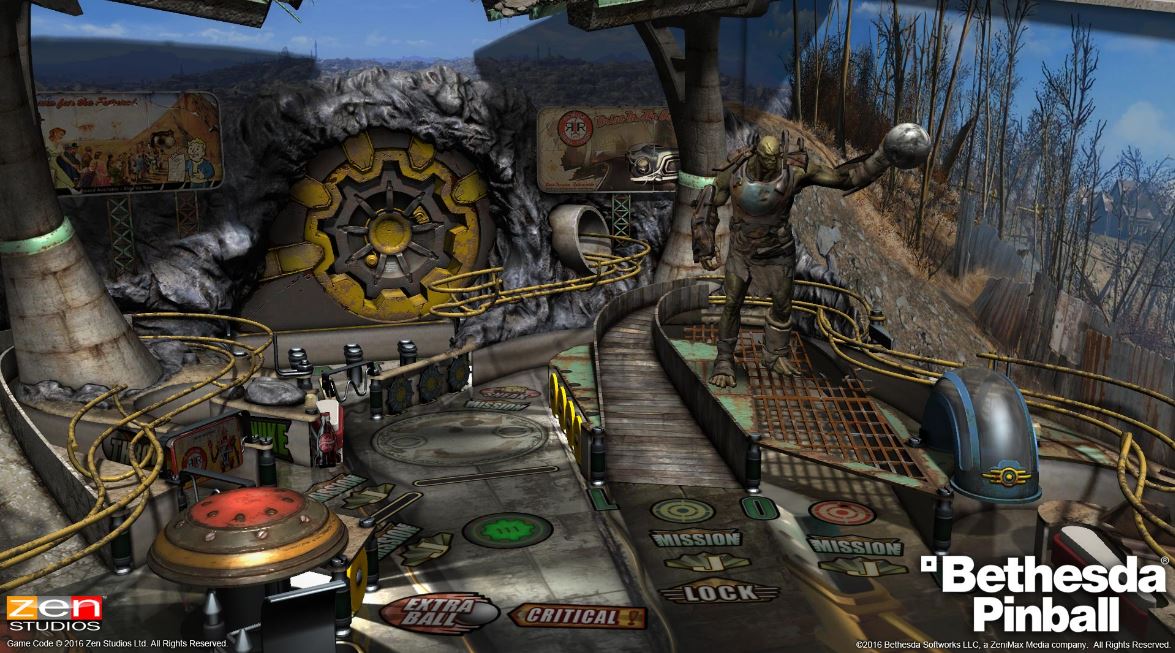 Bethesda Pinball pack now available on Xbox and Windows 10