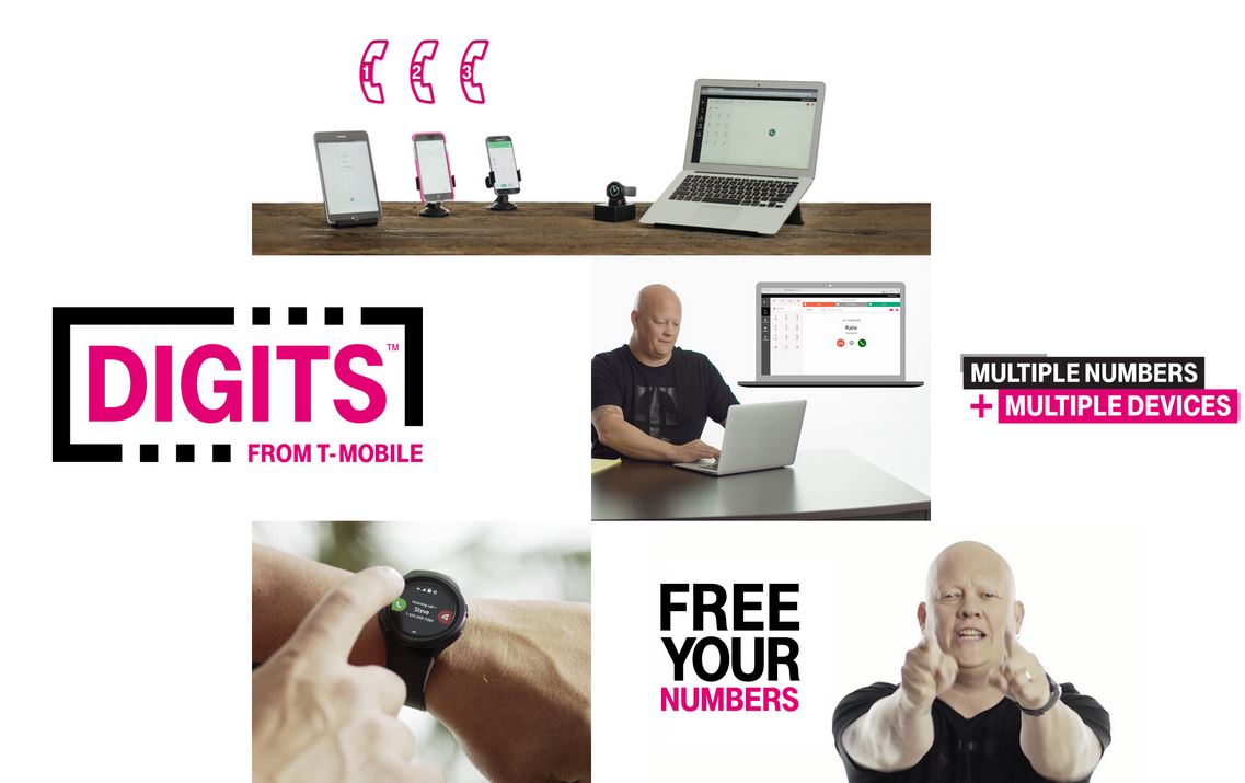 שירות DIGITS החדש של T-Mobile מאפשר לך להשתמש במספר הטלפון שלך במספר מכשירים