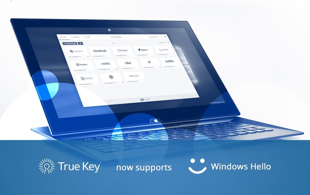 Intelin True Key Premium -laajennus Windows Hello -tuella on saatavilla ilmaiseksi BT Broadband -asiakkaille