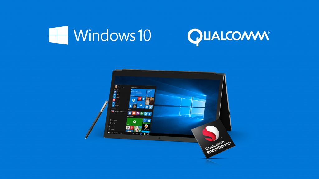 Qualcomm partners with ASUS, HP, and Lenovo to build ARM-based Windows 10 PCs