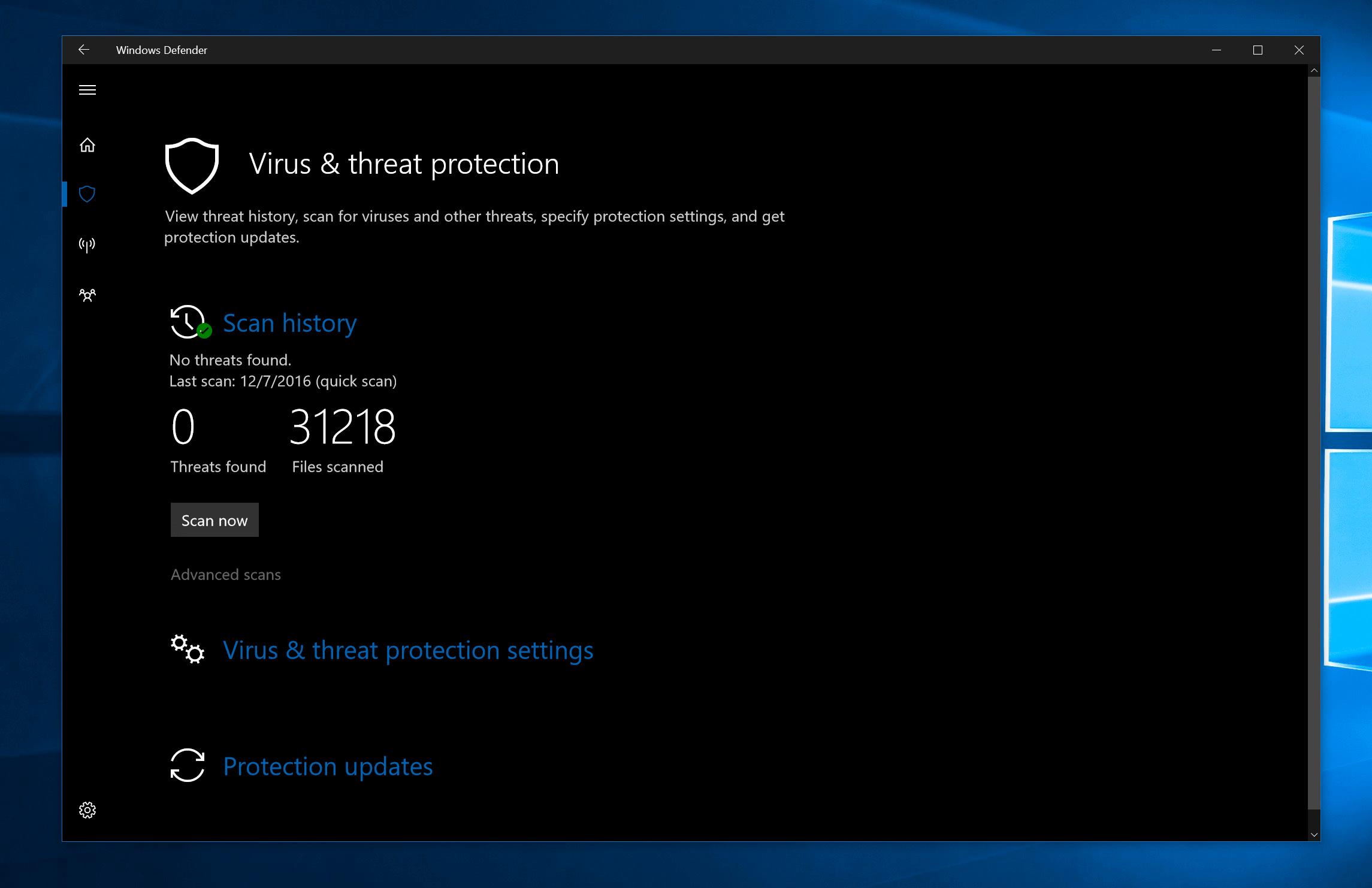 windows 7 defender update