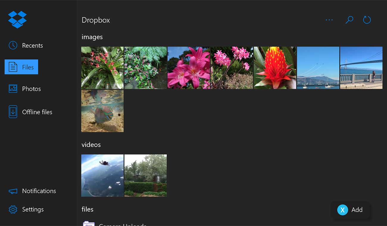 Dropbox’s powerful Windows 10 app comes to the Xbox One