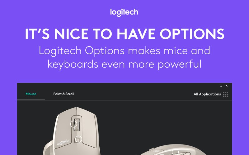 Logitech annonce une mise à jour du logiciel Options et de nouvelles couleurs pour le MX Master et le MX Anywhere 2