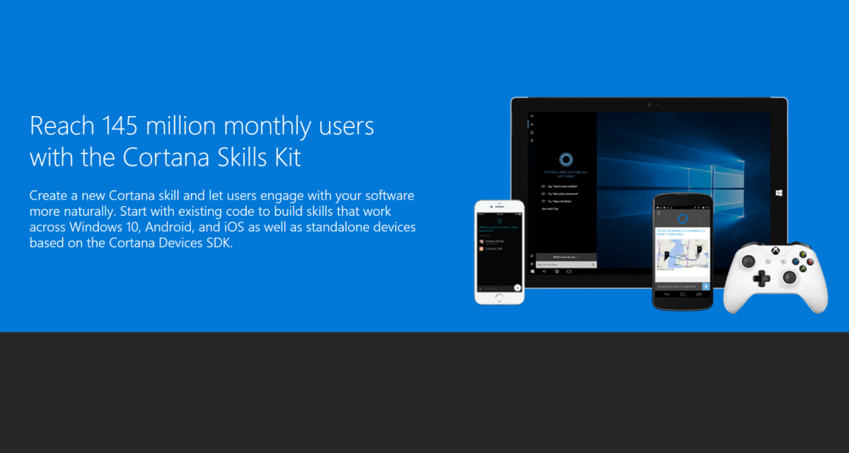 Microsoft Introduces New Cortana Skills Kit In Preview - MSPoweruser