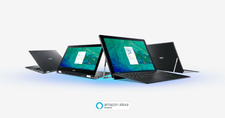 Acer’s Alexa built-in Windows 10 laptops now on sale