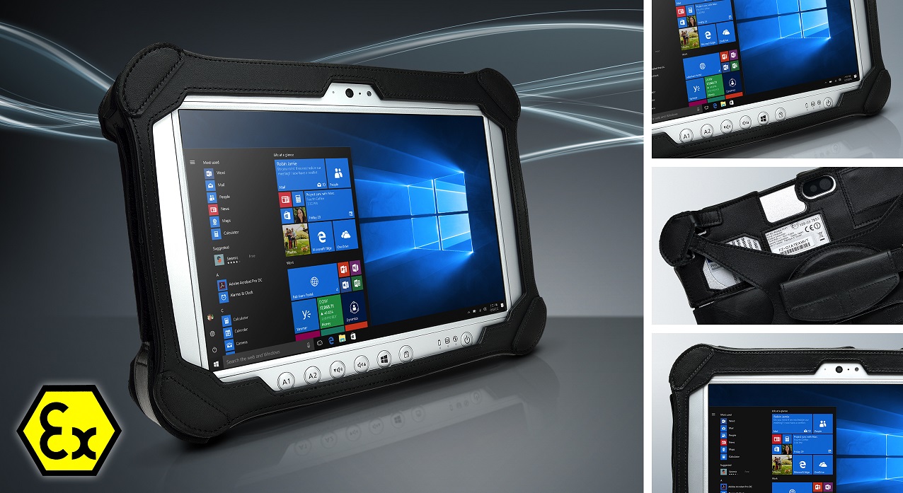 Panasonic announces new Windows 10 tablet that has been certified for use in potentially explosive environments