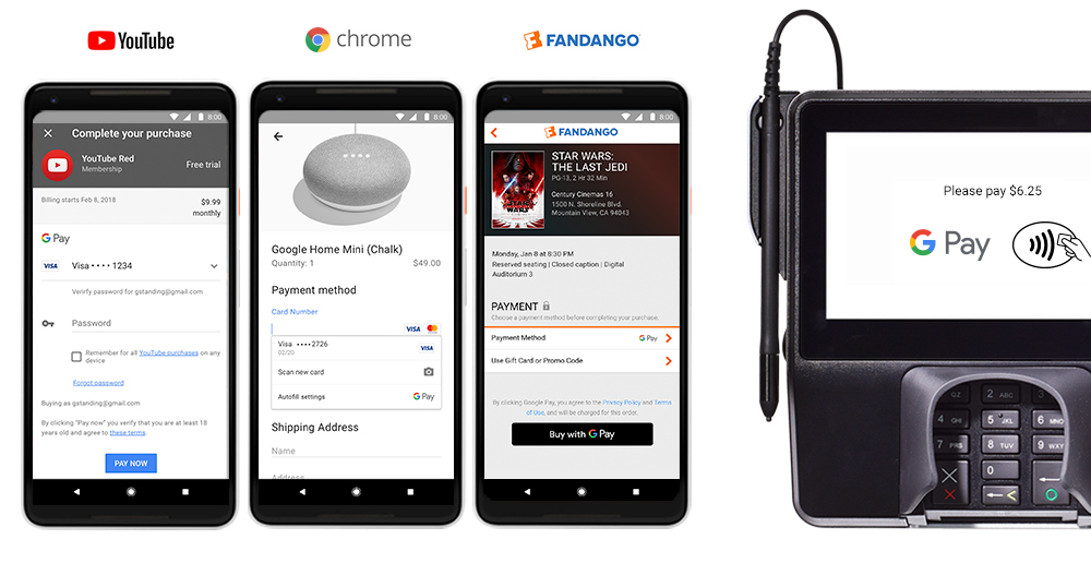 Google begins its roll out of the Google Pay app and service