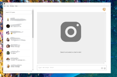 instagram dm download for pc