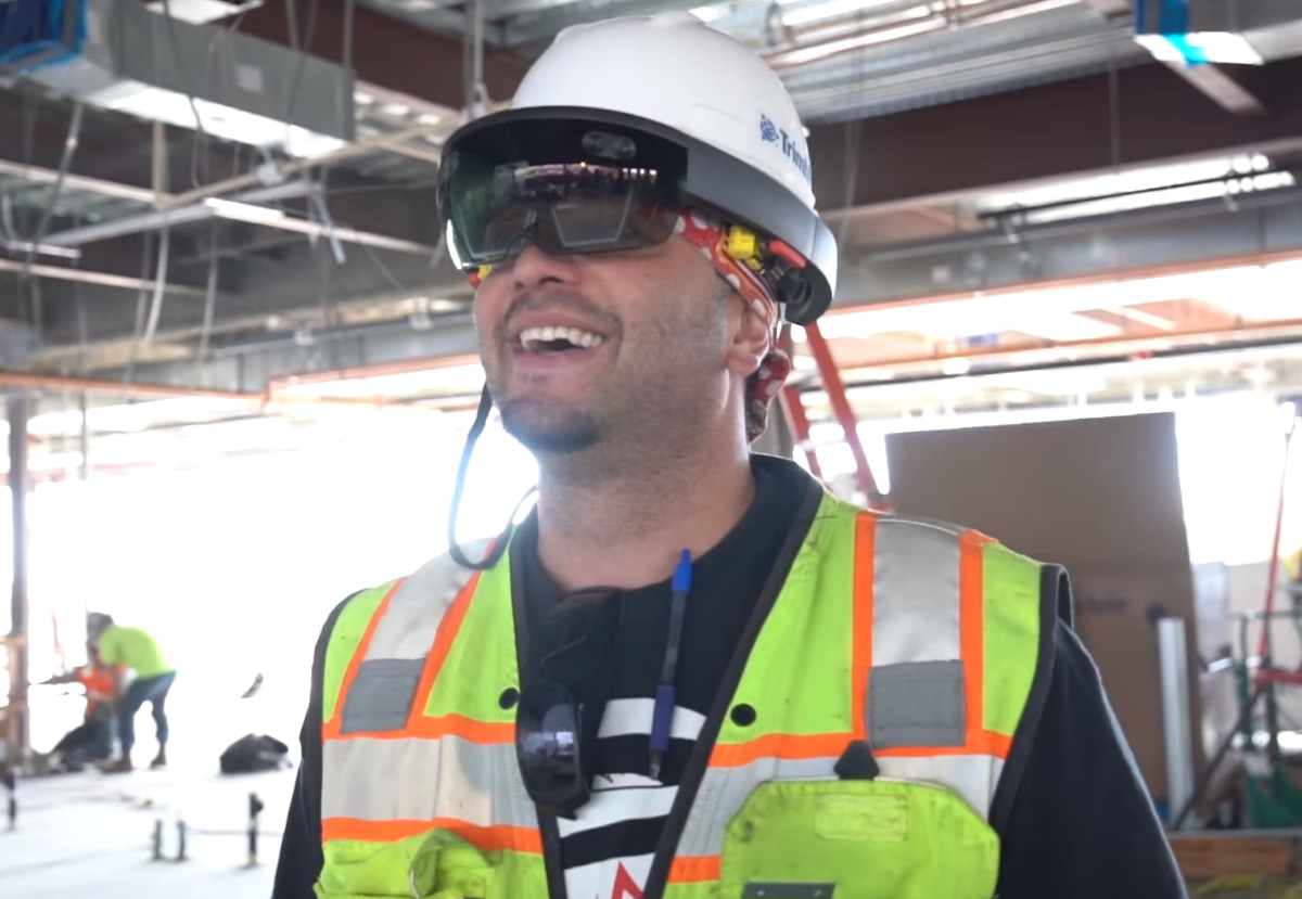 Another HoloLens hardhat nears the market