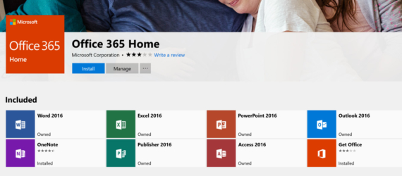You can now install the Office 365 desktop apps directly from the Store ...