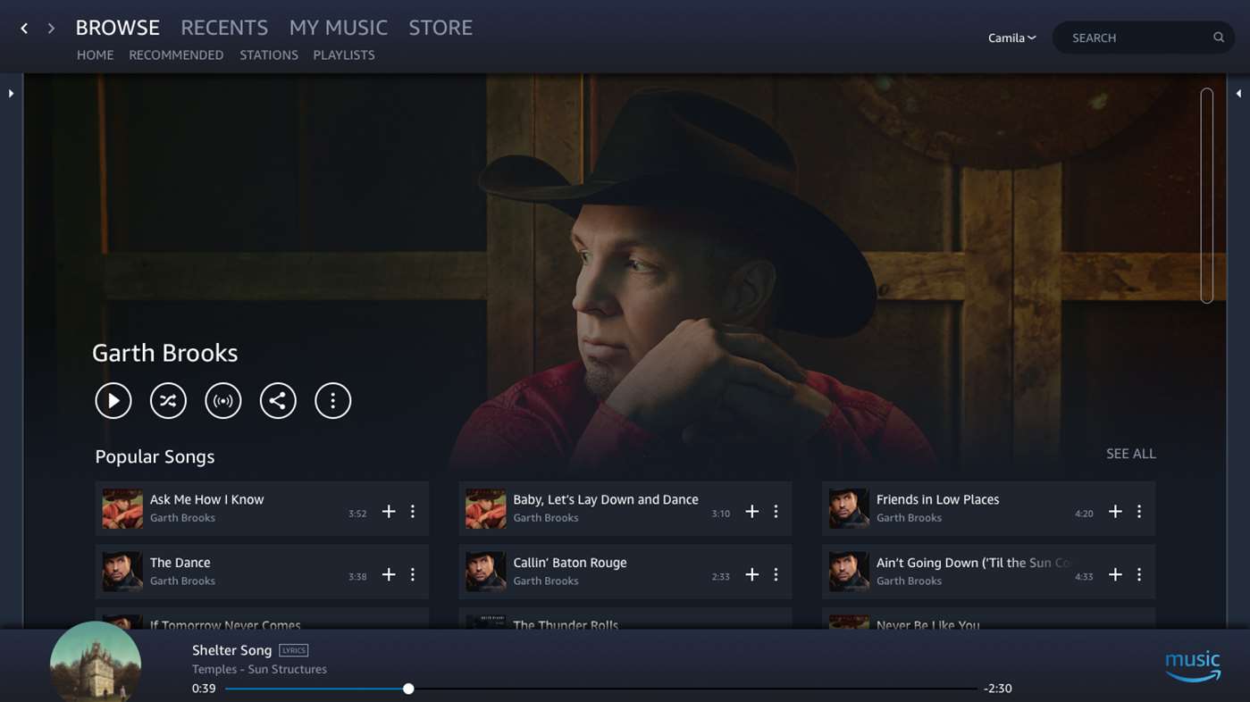 Amazon Music-app nu beschikbaar om te downloaden in de Microsoft Store