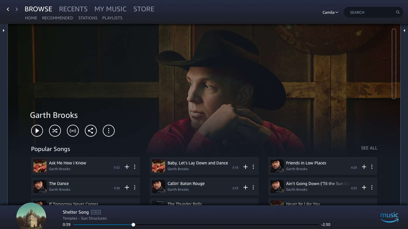 amazon music app for pc