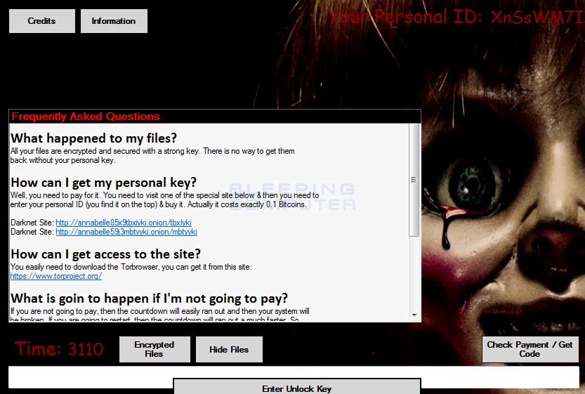 Annabelle Ransomware is new vulnerability you should be careful about!