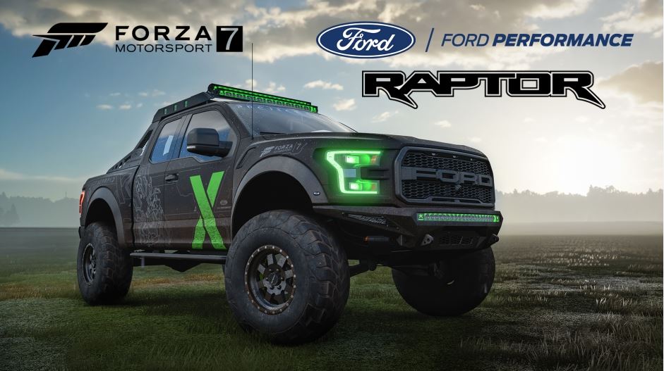 The 2017 Ford F-150 Raptor Xbox One X Edition now available for download