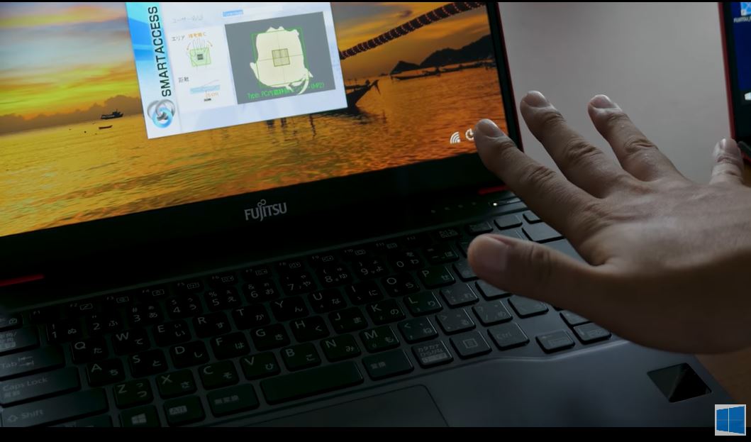 Fujitsu partners with Microsoft for building Windows 10 devices with palm vein authentication support