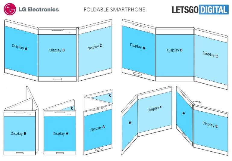 LG files for trademarks of possible foldable smartphone names