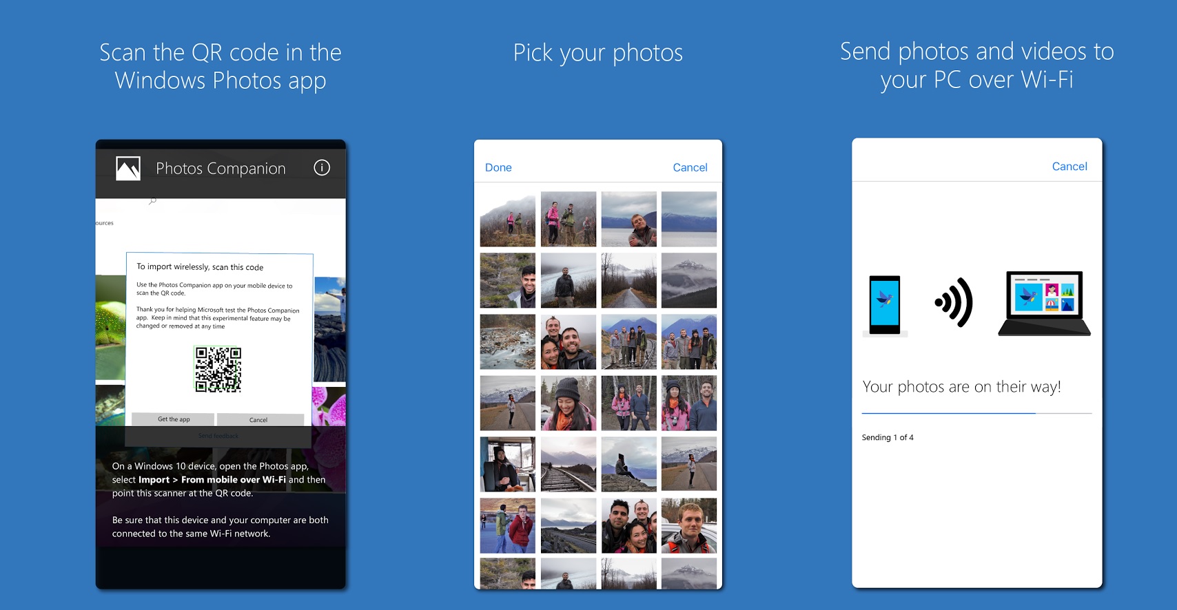 Microsoft Photos Companion App iOS Android