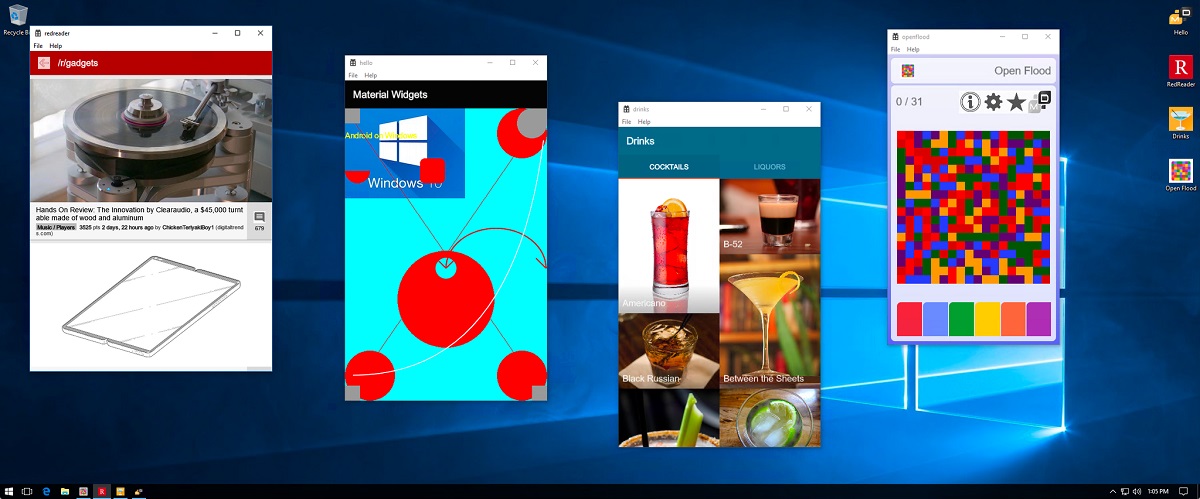 Company does Microsoft’s job, attempts to bring Android runtime to Windows