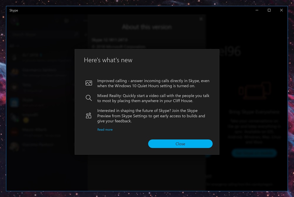 turn off skype video preview