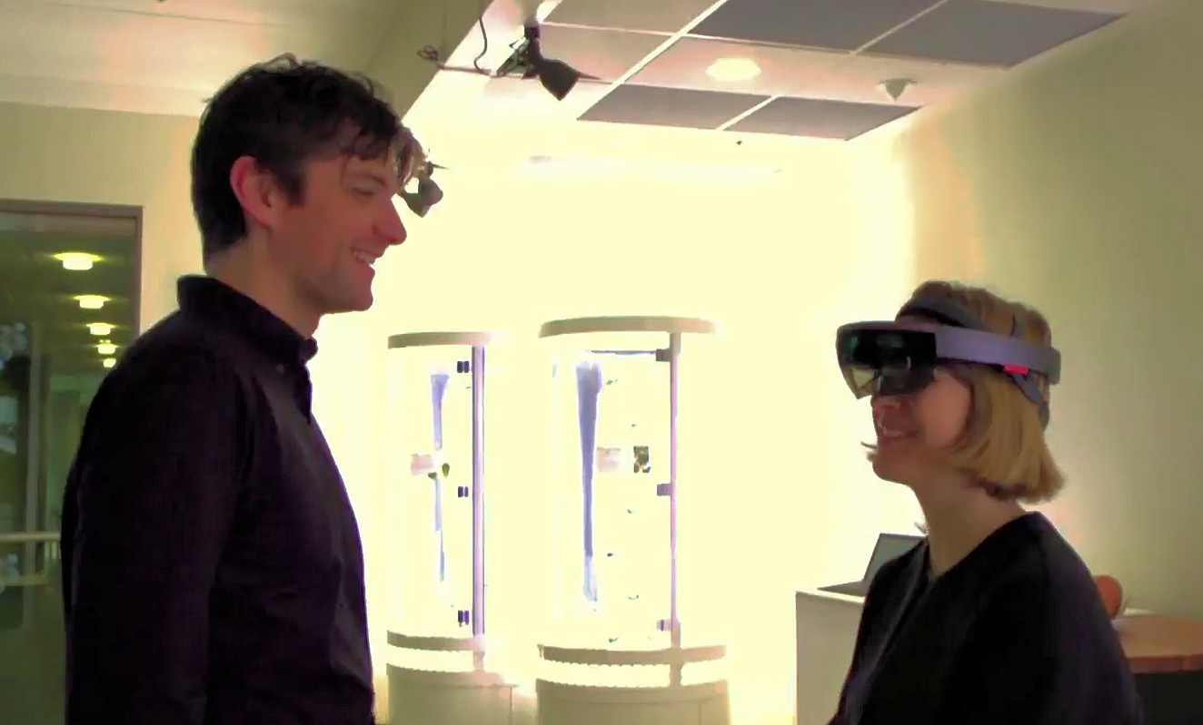 Microsoft proposes taking your HoloLens with you on your next date