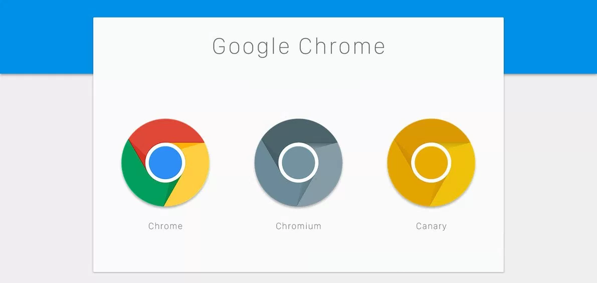 chrome canary vs chromium vs chrome