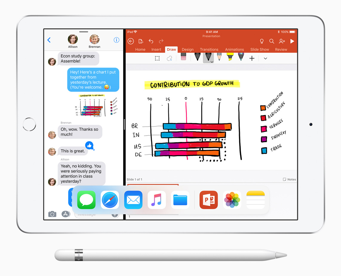 Apple anuncia un nuevo iPad compatible con el lápiz óptico para competir con los dispositivos Windows en el mercado educativo