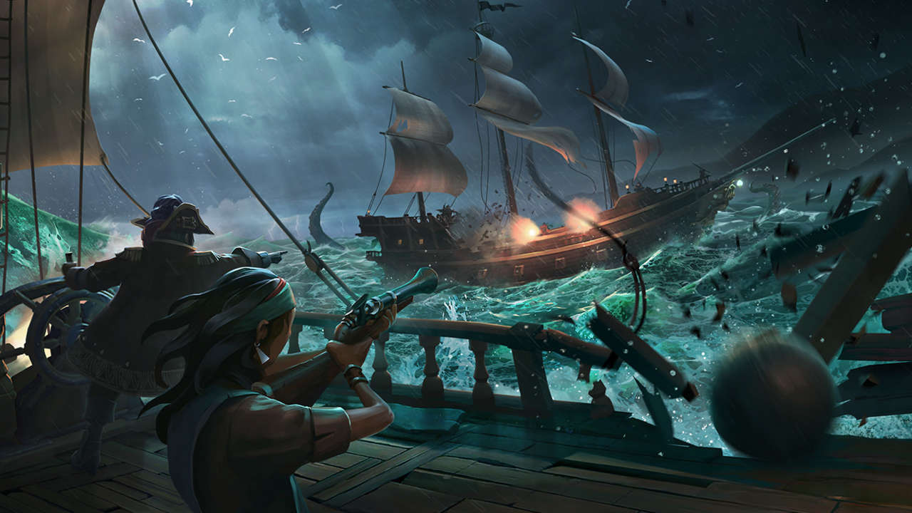 Есть ли sea of thieves на ps4